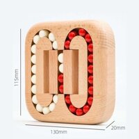 Xoay Magic Bean Fingertip, Xoay Magic Bean Fingertip Wood Puzzles, Funny Bean Brain Teaser, Cube Xoay Puzzle Fidget Toys, Pop Sensory Game