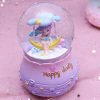 Xoay Một Giấc Mơ Công Chúa Pha Lê Bóng Hộp Nhạc Xoay Nhựa Thủ Công Đồ Trang Trí Sinh Viên Quà Tặng Boutique Bán Buôn / Hạt 253.1