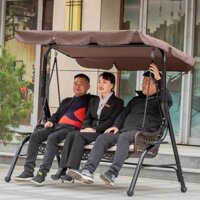 Xoay Nhà Ngoài Trời Sân Ban Công Sân Vườn Xoay Trong Nhà Trẻ Em Người Lớn Giải Trí Bập bênh Ghế Người Lớn Xoay Sắt Nghệ