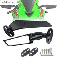 Xoitop Cho Suzuki GSXR 600 750 1000 GSX1300R GSX650F GSX-R Gương Xe Máy Sửa Đổi Cánh Gió Có Thể Điều Chỉnh Xoay Gương Chiếu Hậu VN