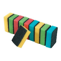 Xơmút rửa chén bát  JYSK Kaluka  bộ 10 chiếc  polyesternylon  R6xD8xC3cm