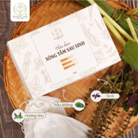 xông tắm thảo dược sau sinh giúp thư giãn,thải độc tố cho mẹ sau sinh 100% từ thiên nhiên thảo dược
