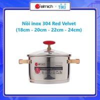 Xoong Elmich Inox 304 Red Velvet - 2355267 18 cm