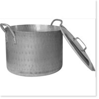 xoong nhôm công nghiệp 50l, 70l, 80l dùng trong bếp ăn tập thể, nhà hàng, khách sạn