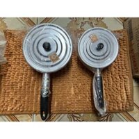 Xoong nhôm quấy bột nấu cháo cho bé sz 12 cm, 14 cm