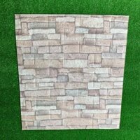 Xốp 3D giả đá mã 04