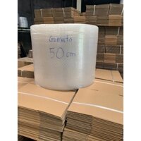 Xốp 50cm x 100m, Bong Bóng Khí - Màng Xốp Hơi Gói Hàng, Xốp Nổ, Màng Chống Sốc