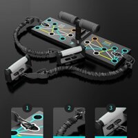 Xốp bảng hít đất chống đẩy, dụng cụ chống đẩy đa năng tích hợp bảng chống đẩy, dây co tập tay ngưc, gập bụng 8sport