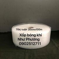 Xốp Bong Bóng Khí 20cm x 100m