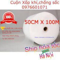 Xốp hơi bọc hàng 0.5m x100m - 150k/c FREE SHIP NỘI THÀNH HÀ NỘI TỪ 3 cuộn