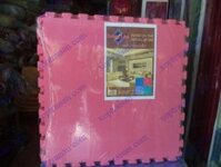 Xốp lót sàn 60×60 Tường Lâm màu đỏ vân nhỏ