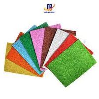 Xốp nhũ kim tuyến A3 nhiều màu – mút xốp màu cho các bé mầm non làm thủ công – 1 tờ