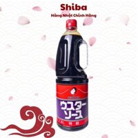 Xốt Chấm Đồ Chiên Worcestershire Otafuku Chai 1.8L