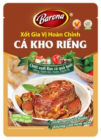 Xốt Gia Vị Hoàn Chỉnh BARONA – Kho Riềng 80g