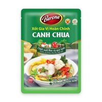 Xốt gia vị hoàn chỉnh canh chua Barona gói 80g