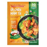 Xốt gia vị hoàn chỉnh gà chiên mắm tỏi SG Food gói 70g