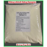 XỐT MAYONAISE TÚI 3kg tiết kiệm-kewpie