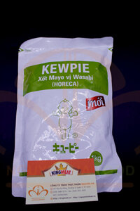 XỐT MAYONNAISE KEWPIE  VỊ WASABI HORECA GÓI 1KG