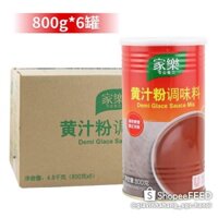 Xốt Nâu Demi Glace 800gr*6h/ Knorr Xốt Nâu Demi Glace - Unilever Food Solutions/ Nhập Khẩu HongKong Chính Hãng Knorr
