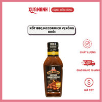 Xốt Ướp Thịt Nướng BBQ McCormick Vị Xông Khói - Thơm Ngon, Tiện Lợi
