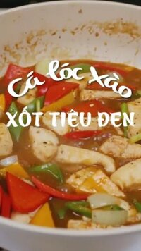 Xốt xào cá tiêu đen Cỏ May Farm ngon chuẩn nhà hàng, giá siêu sốc 75g