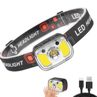 XPG+COB Headlamp Bright Motion Sensor Light Compact Lightweight LED Floodlight Super Bright Outdoor Adventure