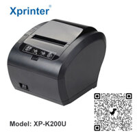 Xprinter XP-K200U Máy in hoá đơn tính tiền chính hãng | Giá rẻ – bảo hành dài