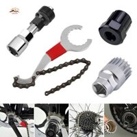 XQ Bicycle Repair Tool Kits Bike Chain Removal Bracket Freewheel Remover Crank Puller Tools @VN