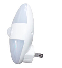 XS-009 US Plug 2W 110V/220V Infrared Human Body Induction Lamp Plug-in PIR Motion Sensor Night Light
