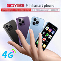 XS15 Smartphone 3G Mini WiFi 4GB + 64GB Camera HD điện Thoại Smart Thẻ đôi Dễ Thương