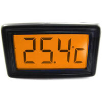 XSPC Temperature Sensor Orange Color LCD