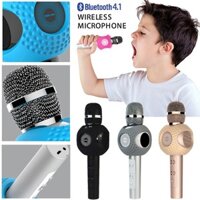 Xt5+ Míc hát micro karaoke Loa kèm micro 3 trong 1 kết nối Bluetooth - Míc hát micro karaoke