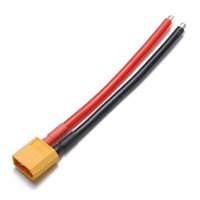 XT60 Male Connector Plug With 10CM 12AWG Silicone Wire Cable