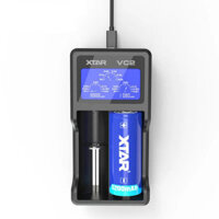XTAR VC2 18650 Battery Charger Test Batteries Capacity Display USB Charger For 10400-26650 Li-Ion Battery 21700 18650 Ch