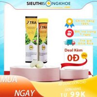 XTRA NANO - Viên Sủi Hỗ Trợ Điều tɾị Viêm Xoang Ngứa Mũi Ghẹt Mũi Hắt Hơi Chảy Dịch Mũi