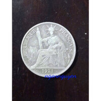 Xu bạc 20 Cent Đông Dương (Indochine) sưu tầm chuẩn cổ 1921-1937