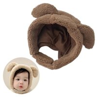Xu Bé Mũ Bảo Vệ Tai Chống Gió Mùa Đông Mũ Beanie Mũ Đội Đầu Cho Bé Trai Và Bé Gái