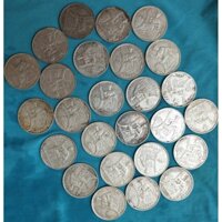 Xu Đánh Cảm, Đánh gió [20 Cent BẠC HOA XÒE] Đông Dương Chuẩn Bạc