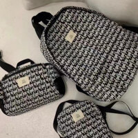 Xu Hướng Thương Hiệu Ba Lô Nam Nữ FEAR OF GOD FOG Chữ Đen Trắng In Đầy Đủ Ba Lô Học Sinh Túi Du Lịch Túi Đeo Vai Túi Thời Trang Túi Thắt Lưng