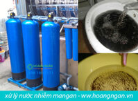 Xử lý nước lọc thô lọc tổng nguồn nước nhiễm mangan