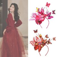 Xu Mới Lạ Cho Bướm Mũ Đội Đầu Đảng Đạo Cụ Cho Cánh Bướm Băng Đô Cánh Công Bằng Tóc Cho Sáng Tạo Halloween