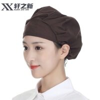Xuânzhixin Mũ Bếp Nữ Nấu Ăn Chống Rơi Nữ Đầu Bếp Mũ Thực Phẩm Chống Bụi Vệ Sinh Làm Việc Khuấy @