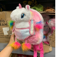Xuất Anh Balo unicorn kỳ lân cho bé siêu xinh, bông mịn mượt