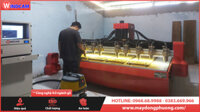Xuất khẩu lao động Nhật Bản về nước đầu tư máy CNC đục chạm khắc gỗ