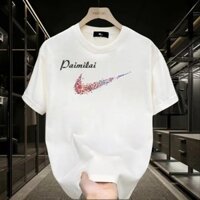 Xuất khẩu quần áo nam thương hiệu áo thun ngắn tay cotton nguyên chất dành cho nam và nữ