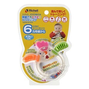 Xúc xắc gặm nướu gà con Richell - màu 49580, 93754