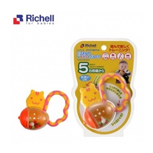 Xúc xắc gặm nướu sóc vàng Richell - màu 43680