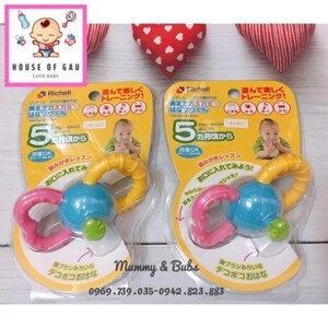 Xúc xắc gặm nướu voi con Richell - màu 49570, 93755