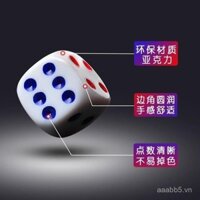 Xúc xắc Xúc xắc cho Mahjong Xúc xắc đặc biệt Xúc xắc acrylic Xúc xắc gia đình chất lượng cao, đạo cụ trò chơi