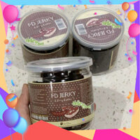 Xúc xích bò khô-  FD Jerky Freeze Dried Beef Sausage Dog Snack 180gr